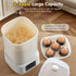 8 1 Baby Bottle Steamer and Dryer: in Compact Electric Steam - Portable for Travel and Home Use - for Baby Bottles