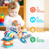 1 1-3 1 Busy Board for Year Old, Travel Toys for Toddler on Plane Car, Montessori Busy Board Busy Cube, Toys for Year