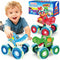 BOLZRA Monster Truck Toys, Toy Cars for Toddlers 1-3 with Bull Shark Crocodile