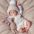 20 Inches 3+ BABESIDE Reborn Baby Doll Girl, Realistic Sleeping Newborn with Cloth Body & Vinyl Limbs, Lifelike Real