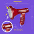 Toysmith Tech Gear Multi Voice Changer Megaphone Toy with 8 Voice Effects and LED Lights, Ages 5+