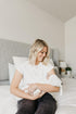 Skye Large Premium Knit Baby Swaddle Blanket by Copper Pearl