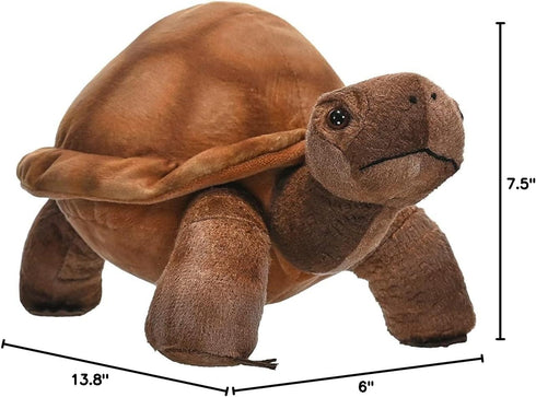 12 Inches,Multi, 0 Wild Republic Desert Tortoise Plush, Stuffed Animal, Plush Toy, Gifts for Kids, Cuddlekins Years