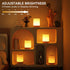 Dimmable 11 5 Brown-2 Pack Auxmir Night Light for Kids Baby, Touch Lamp for Nursery, RGB Colors Brightness, Portable