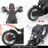 BDTCTK 1:12 Compatible Travertson V-rex Motorcycle Toy Car, Model Car Gift for Adults and Kids (Black)