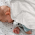 Runeaoys Baby Blanket for Boys Girls Baptism Christening Gifts for Girl Boys Easter Soft White Knitted Shawl Receiving