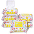 HAPPY BUM - 180 Count Saline Baby Wipes, Unscented, 7.4 x 7.2