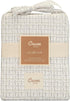 100% Mattress(28"x 52"), Crane Baby Crib Sheet, Neutral Hashtag Crib Sheets & Toddler Sheets, Cotton Crib Sheets