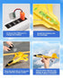 F22 2. 4GHz Light/2 ANTSIR RC Plane RC Airplane, Foam Remote Control Airplane with Gyro Stabilizer/LED Rechargeable