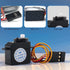 2.1g 180 DM-S0020 4.8-6V (6PCS) Mini Micro Servo Motor Rotation Plastic Gear Servo for RC Car Airplane Helicopter Robot