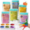 Jar Melo Washable Finger Paints Powder for Toddlers, Safe Paints for Baby's