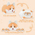 17" Mommy 4 Set, Corgi Plush, Soft Stuffed Animal Dog Pillow Toy, Corgi with Baby Puppy Family Cute Birthday Gift