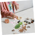 TOYANDONA Desktop Decor - 3pcs Plastic Playes Realistic Simulation Model Small Mantis Decoration
