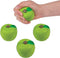 Green Apple Shaped Stress Toys – 12 Pieces – Educational Learning Activities for Kids