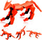 (Assembly Completed) T13 Action Figure Set, 3D Printed Robot Dog, Multi-Joint Movable, Dummy Dog Gift for Collectors