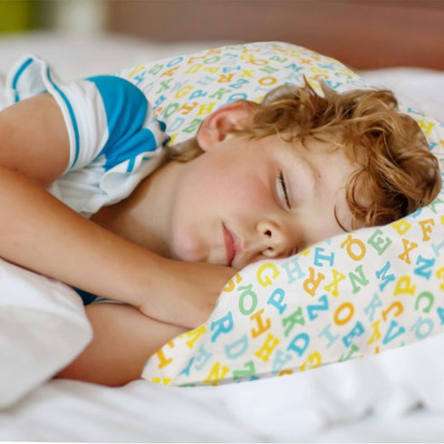Little Sleepy Head Youth Pillow Case, 100% Cotton Hypoallergenic, Snug Fit Envelope Pillowcase, Youth Pillow 16x22