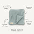 100% 40" 40" Cozy Bella Tunno Waffle Baby Blanket, Cotton, Soft, Breathable & Lightweight, x Swaddle Blanket