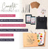 10 Wooden Flower Press - Durable Bolt Lock Design Complete Pressing Kit w/White Absorbent Sheets, Ebook Guide & More