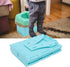 Portable Potty for Toddler Travel, Reusable Foldable Potty Training Toilet with Travel Bag and Liners, On the Go Potty