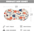 Bulletgxll Set 4, Foxes and Mushrooms Unisex Baby Burp Cloths of Soft Absorbent Organic Cotton Muslin Burping Cloths