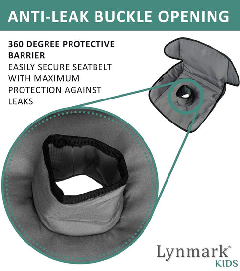 Lynmark Potty Training Car Seat Protector Cover - Waterproof Soft Piddle Pads for Toddlers and Baby Carseat