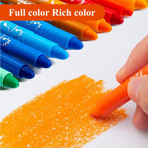 M&G 36 Colors Solid Tempera Paint Sticks for Kids, Washable, Non-toxic, Quick Drying, Works on Paper, Wood, Glass