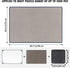 6 1000 30.7 20.9 Tektalk Jigsaw Puzzle Board with Sorting Trays - Portable Puzzle Mat with Dustproof Cover for Storage