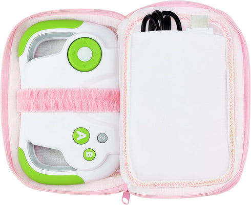 Carrying Case compatible with Leapfrog LeapLand Adventures Learning Video Game, Pink