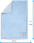 30x40 Cozy Baby Nursery Blanket with Satin Trim - Blue for All Babies
