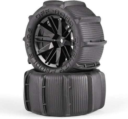 HAIBOXING RC Car Spare Parts Tires, 1/16 Brushless Remote Control Trucks Replacement Paddle Tires for 16890A