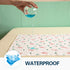 Gifts(2 Pcs-27"x35") Baby Portable Diaper Changing Pad,Waterproof Changing Mat,Soft Comfortable,Foldable Travel