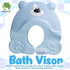 Mars Baby Shampoo Bath Visor - Shower Cap Keeps Water out of Babies Eyes During Bath Time - Adjustable Baby Shampoo Cap