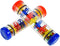 2 Pack Rainmaker Rain Stick Toy, 8 Inch Musical Instrument for Babies and Toddlers, Sensory Developmental Shaker