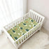 miaozhen 1 Pack 52x28 Cotton Baby Crib Sheets for Boys Girls Soft Cute Cartoon Seasons Turtles Muslin Crib Sheets