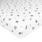 American Baby Company 100% Natural Cotton Fitted Pack and Play Sheet 39" x 27" - Soft & Breathable for Playpen & Mini