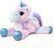 Small Stuffed Unicorn Animal Purple Rainbow Plush Little Fluffy Gifts for Kids