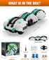 360 7 8 9 10 11+ 2 60+min, 6-12 BAZADER RC Car with LED Lights - Remote Control Car Snakes Roll Toy, Birthday for Kids