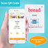 Lilias 4.3 3.14 Inch, 35 Set Food Flash Cards, Toddler Learning Toys, Preschool Learning Toys, Homeschool Supplies