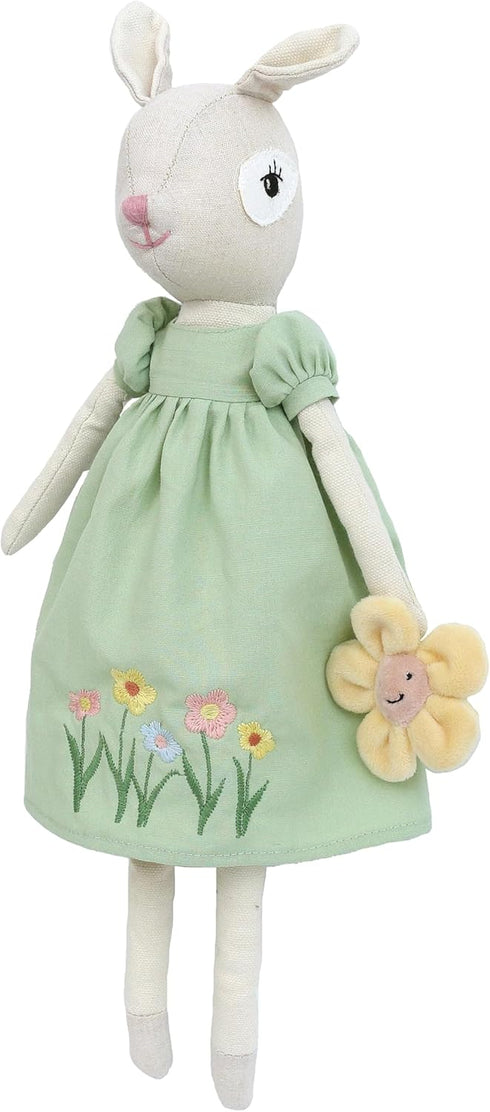MON AMI Buttercup The Doe Doll – 17”, Linen Plush Doll with Floppy Ears for Toy or Room Decor