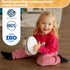Stoie's Wooden Toddler Musical Instruments with Drum, Flute, Hand Bells, Cymbals, Castanets, Triangle, for Babies