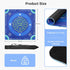 32.4" 32.4" Mahjong Mat for Table with Carrying Bag, x Non-Slip Neoprene Mahjong Mat with Rules, Noise-Reducing Gaming