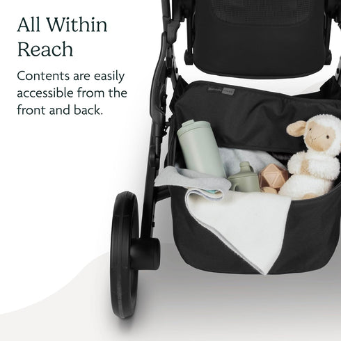 V2 V3 UPPAbaby Basket Cover for Vista and Vista Strollers - Protects and Conceals Belongings - Easy Attachment