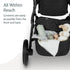 V2 V3 UPPAbaby Basket Cover for Vista and Vista Strollers - Protects and Conceals Belongings - Easy Attachment