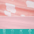 4-Pack Soft Microfiber Crib Sheets for Boys and Girls - Grey and Pink