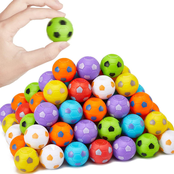 SCIONE 108 Pack Soccer Fidget Spinners, Soccer Party Favors for Kids, Fidget