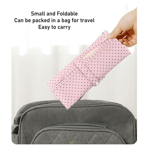 Portable Changing Pad, Compact Baby Changing Mat for Baby Girl Boy Foldable Changing Pad Diaper Changing Mat
