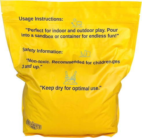 10 lbs, Play Sand for Kids - Soft & Non-Toxic Natural Sand for Indoor and Outdoor Use