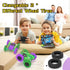 2.4Ghz, 600mAh, 4WD, 90 360 Remote Control Car, RC Cars, RC Stunt Car Toys with New Upgraded Strip Light & Headlight