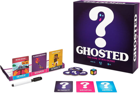 Ghosted - Social Deduction Game - 3-6 Players - Ages 10+ - 30 Minute Gameplay