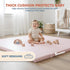 50x50x1 Tummy Motherly Haven Play Mat Cover Only Fits Rollable Foam Floor Mat for Babies Waterproof, Easy to Clean